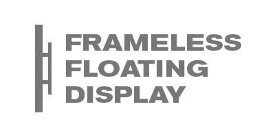 Logo for the frameless display style of a VAST photo