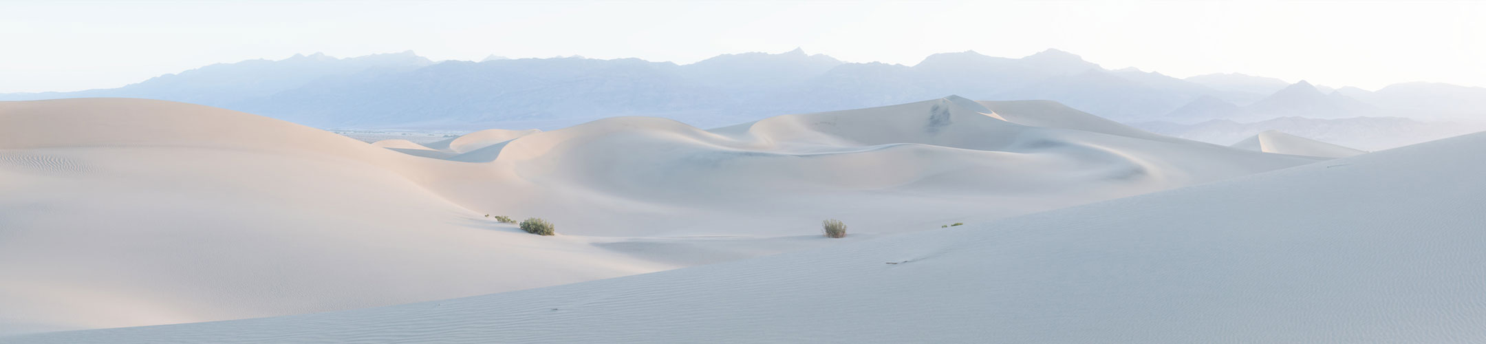 Photo of the Mesquite Flat Sand Dunes in Death Valley National Park.