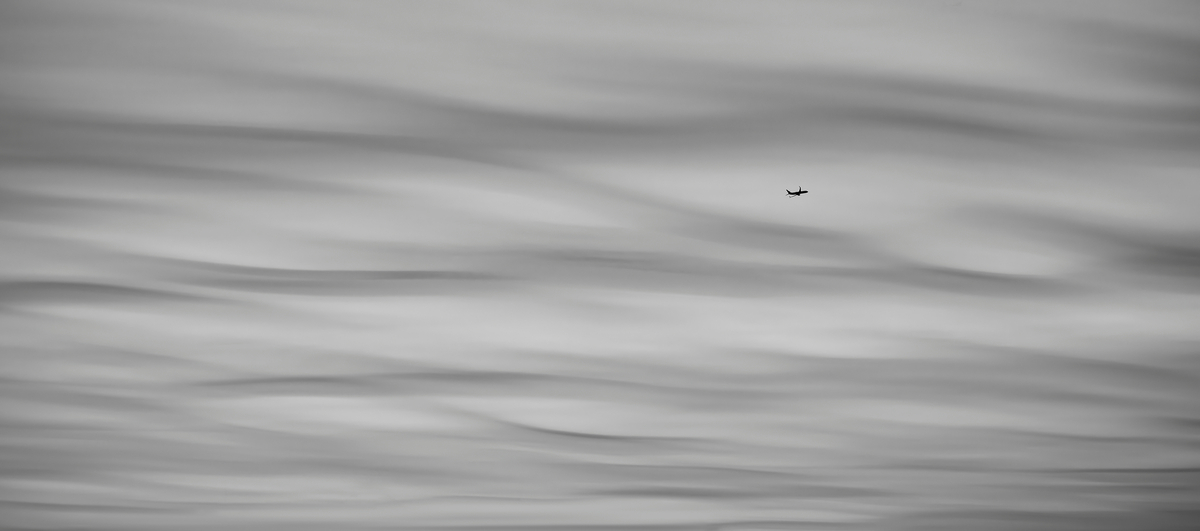 426 megapixels! A very high resolution, black & white VAST photo print of the sky; fine art photograph created by Dan Piech in New York City.