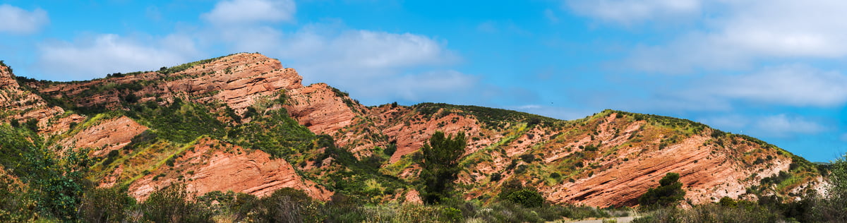 589 megapixels! A very high resolution, large-format VAST photo print of Red Rock Canyon State Park; photograph created by Jim Tarpo in Red Rock Canyon, Orange County, California.