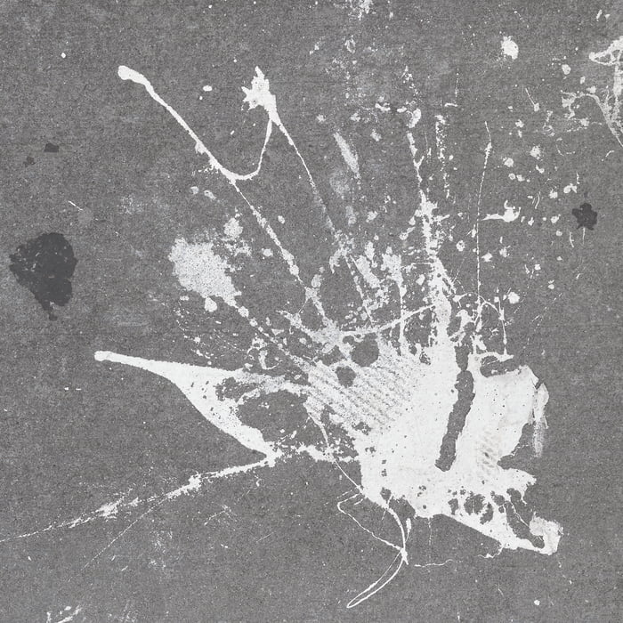 504 megapixels! A very high resolution, large-format VAST photo print of a paint splatter; square photograph created by Dan Piech in Manhattan, New York City.