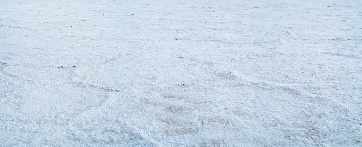 102 megapixels! A very high resolution, large-format VAST photo print of a salt pan in Death Valley National Park; photograph created by Greg Probst in Death Valley National Park, California.