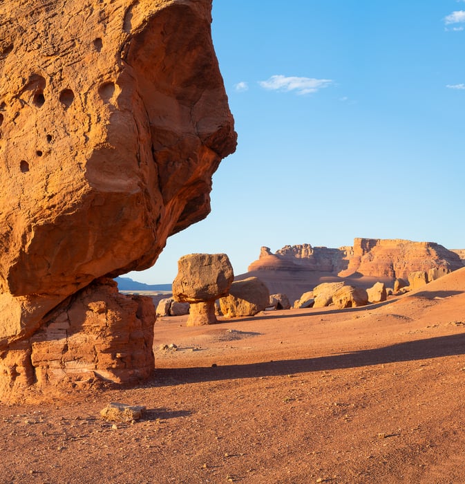 223 megapixels! A very high resolution, large-format VAST photo print of a boulder; fine art photograph created by Greg Probst.