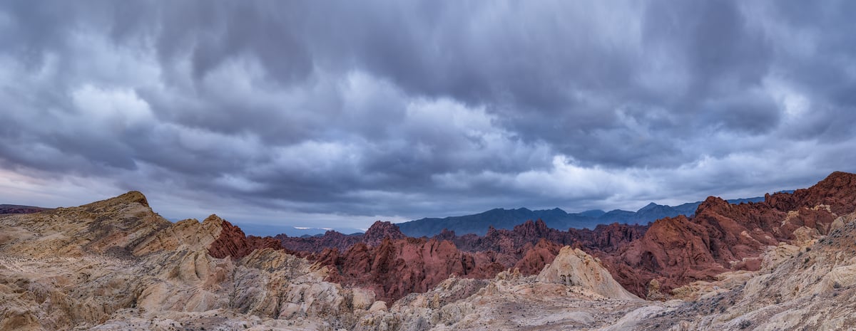 924 megapixels! A very high resolution, large-format VAST photo print of Valley of Fire State Park; landscape photograph created by Chris Blake in Valley of Fire, Nevada.