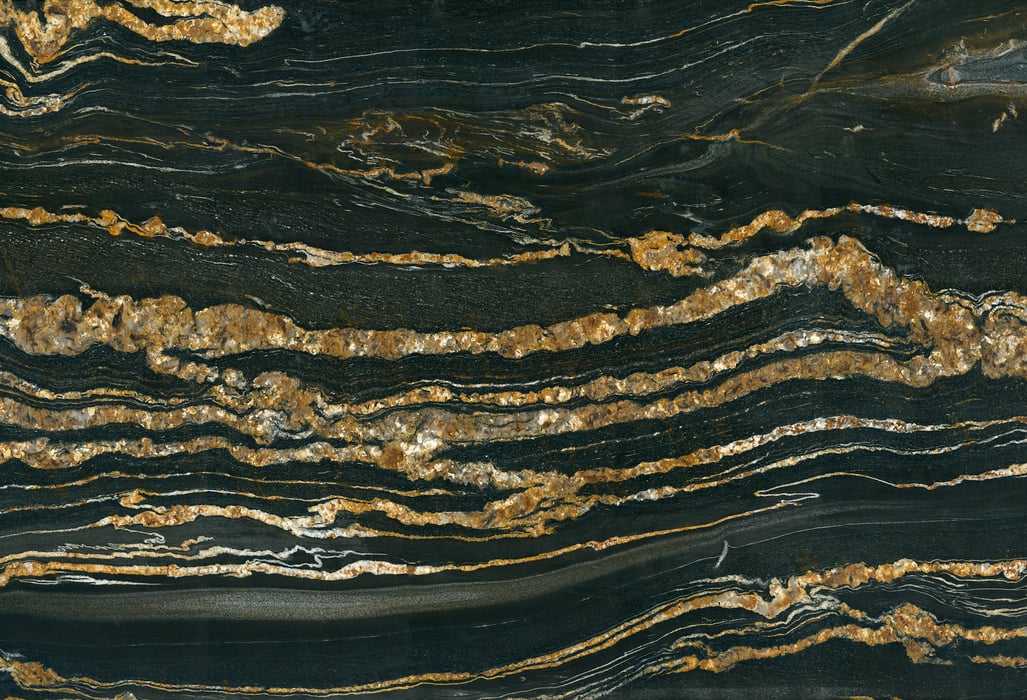 A very high resolution texture photo of black taurus granite; gigapixel image available to be licensed and downloaded as a digital file from VAST; photograph created by David Lineton.