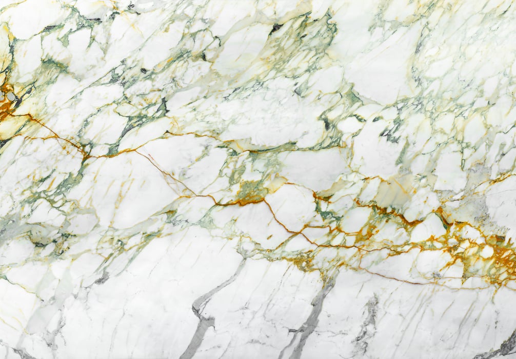 4,913 megapixels! A very high resolution texture photo of calacatta gold marble; gigapixel image available to be licensed and downloaded as a digital file from VAST; photograph created by David Lineton.